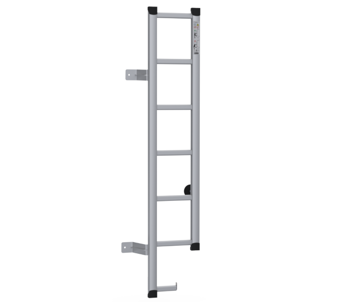 Heckleiter für MAN TGE Scharnier-Montage Fahrerseite