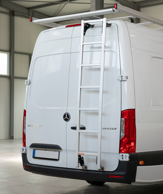 Heckleiter für Mercedes-Benz Sprinter zum Klemmen