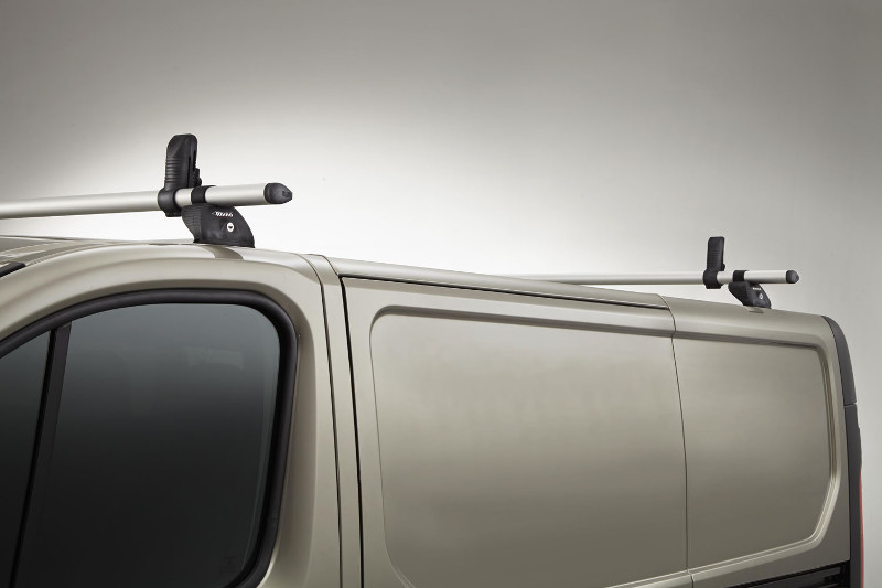 Lastenträger KammBar für Renault Kangoo, Bj. ab 2008, Normaldach ohne Dachklappe, mit Fixpunkt-Montage ohne Dachreling, 2er Set