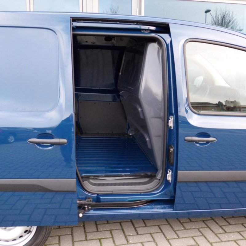 Trennwand ohne Fenster für Renault Kangoo, Bj. 2008-2021, aus Polyester stoffbezogen
