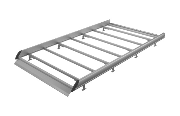 Dachgepäckträger aus Aluminium für Toyota Hiace, Bj. 1996-2012, Radstand 3430mm, Normaldach