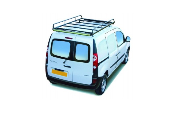 Dachgepäckträger aus Stahl für Renault Kangoo, Bj. 2008-2021, Radstand 2697mm, mit Heckklappe