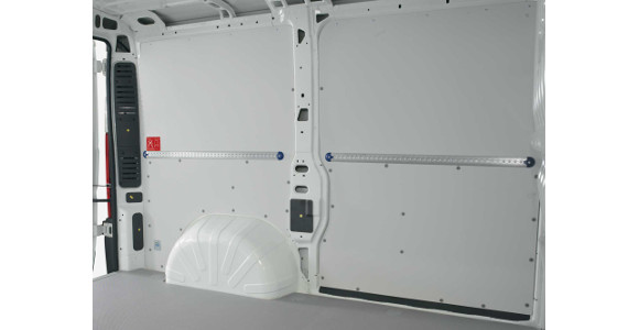 Seitenwandverkleidung für Opel Movano, Bj. ab 2010, Radstand 3182mm, Gesamtlänge 5048mm, Normaldach, L1H1, Frontantrieb