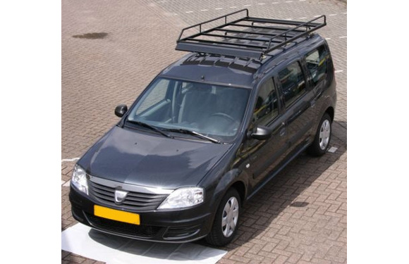 Dachgepäckträger aus Stahl für Dacia Logan Express, Bj. 2008-2012, Radstand 2905mm, ohne Dachreling