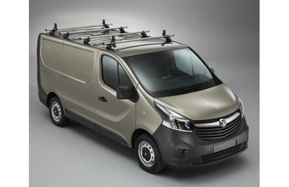 Lastenträger KammBar für Opel Vivaro, Bj. 2014-2019, Normaldach, 4er Set