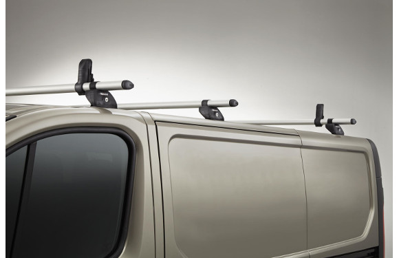 Lastenträger KammBar für Toyota Proace, Bj. ab 2016, Radstand 2925mm compact, Normaldach, mit Hecktüren, 3er Set