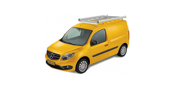 Dachgepäckträger auf einem Mercedes-Benz Citan