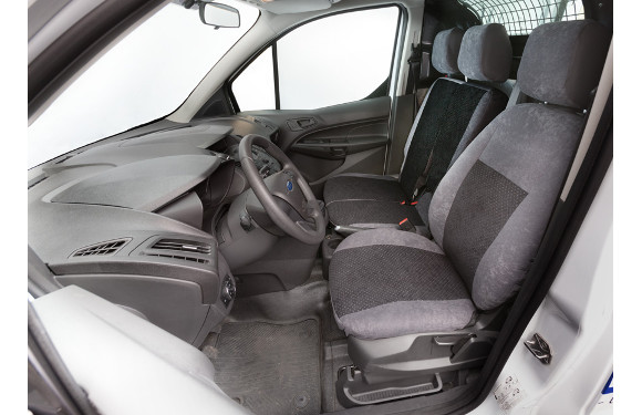 Sitzbezüge in einem Ford Connect