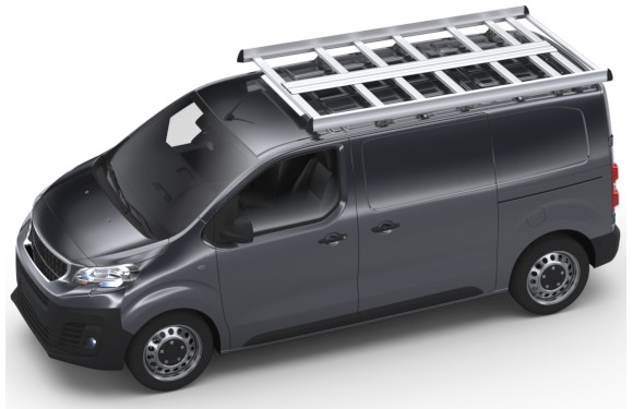 Dachgepäckträger aus Aluminium für Fiat Scudo von mobietec