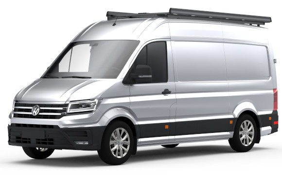 Dachgepäckträger aus Aluminium für VW Crafter von mobietec