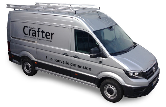 Dachgepäckträger aus Aluminium für VW Crafter von MTS