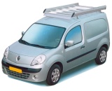 Dachgepäckträger aus Aluminium für Renault Kangoo Compact, Bj. 2008-2021, Radstand 2313mm, mit Hecktüren, ohne Dachklappe