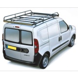 Dachgepäckträger aus Stahl für Fiat Doblo, Bj. 2010-2022, Radstand 2755mm, Normaldach, mit Heckklappe