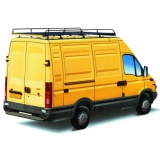 Dachgepäckträger aus Stahl für Iveco Daily, Bj. 2000-2014, Radstand 3300mm, Laderaumvolumen 12m³