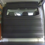 Trennwand mit Fenster für Toyota Proace, Bj. 2013-2016, für Normal- und Hochdach, aus ABS-Kunststoff stoffbezogen