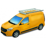 Dachgepäckträger aus Aluminium für Dacia Dokker Express, Bj. ab 2013, Radstand 2810mm, ohne Dachreling