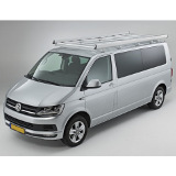 Dachgepäckträger aus Aluminium für Volkswagen T6, Bj. ab 2015, Radstand 3000mm, Normaldach, mit Heckklappe