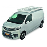 Dachgepäckträger aus Aluminium auf einem Toyota Proace