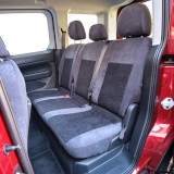 Sitzbezug für Ford Connect, Bj. ab 2022, Alcanta, Dreierbank 2. Reihe