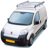 Dachgepäckträger aus Aluminium für Fiat Fiorino, Bj. ab 2008, Radstand 2513mm, Normaldach, mit Hecktüren