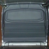 Trennwand ohne Fenster für Toyota Proace, Bj. 2013-2016, für Normal- und Hochdach, aus ABS-Kunststoff
