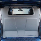 Trennwand mit Fenster für Fiat Talento, Bj. ab 2016, für Normal- und Hochdach, aus Polyester stoffbezogen, verwenden, wenn originale Trennwand verbaut war